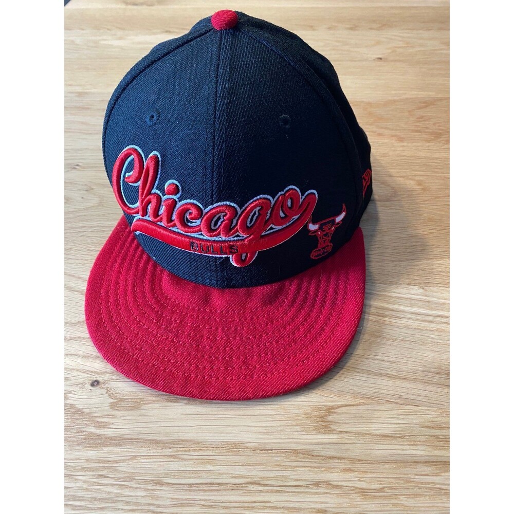 New Era 59FIFTY Hardwood Classics Fitted Hat: Chicago Bulls  7 5/8